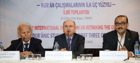 -KUR’ĀN ÇALIŞMALARININ İLK ÜÇ YÜZYILI- İLMĪ TOPLANTISI