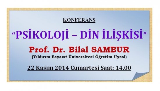 PSİKOLOJİ - DİN İLİŞKİSİ