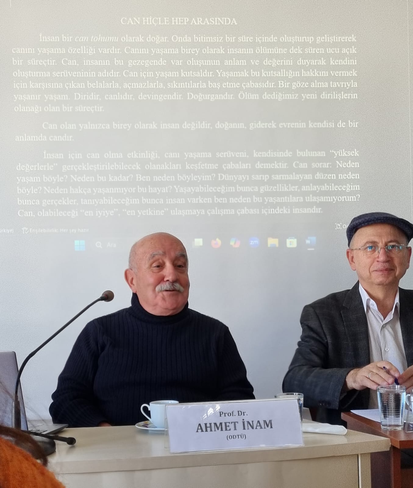 HEP, HİÇ VE CAN -Prof. Dr. Ahmet İnam- 