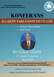 Allah'ın Varlığının Delilleri -Dr. Özkan TEKİN- 11.12.2021