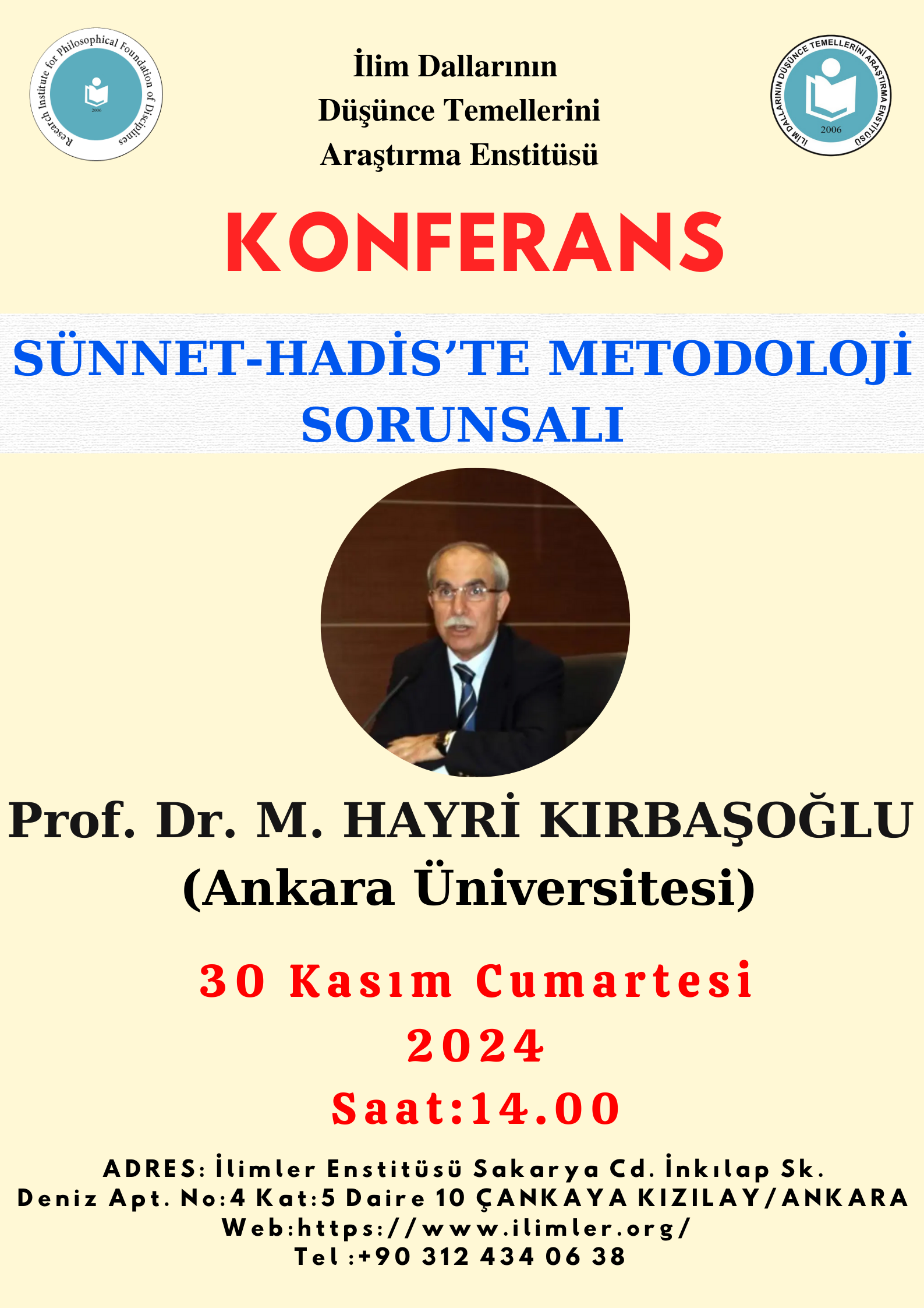 Disiplinler Arası Bağlamda Mantığın Rolü -Doç. Dr. Ekrem Zeki DUMAN- 